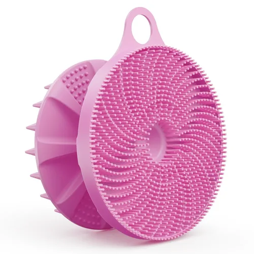 Miniatura 18 de Cepillo corporal de silicona, BEAUTAIL cepillo de ducha y baño, más higiénico que la esponja vegetal tradicional, hace espuma adecuadamente