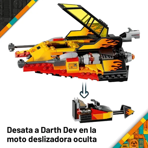 Miniatura 3 de LEGO Star Wars: Rebuild The Galaxy The Force Burner Snowspeeder Juguete de Construcción - Set de Juego de Simulación 2 en 1 con 3 Minifiguras