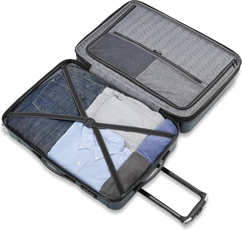 Miniatura 4 de Samsonite Omni 2 - Equipaje rígido extensible con ruedas giratorias, Verde azulado (Nova Teal)