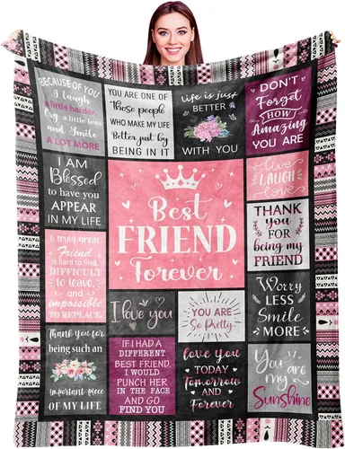 Ivivis Regalos de cumpleaños para mejores amigas, regalos de Navidad y amistad de larga distancia para mejores amigas, mejores amigas, hermanas del