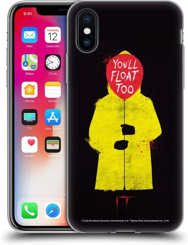 Miniatura 32 de Head Case Designs Funda de gel suave con licencia oficial de la película de TI Pennywise 2 Graphics compatible con Apple iPhone 15 Pro