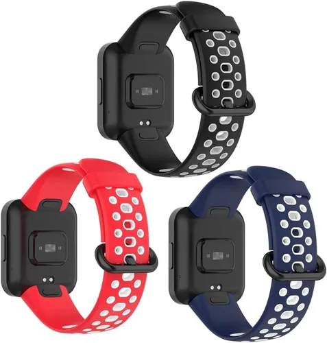 Miniatura 5 de Senter Correa de repuesto deportiva de silicona suave para reloj inteligente Redmi Watch 2 Lite