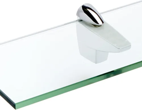 Miniatura 2 de Spancraft Estante de cristal F-4.75x12-Chrome Falcon de cristal, cromado, 4.75" x 12