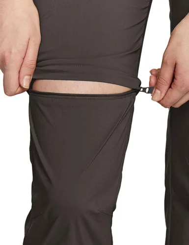 Miniatura 7 de Pantalón Cqr de senderismo, convertibles, ligeros, elásticos, de secado rápido, con cierre zipper, de safari, aire libre, para mujer