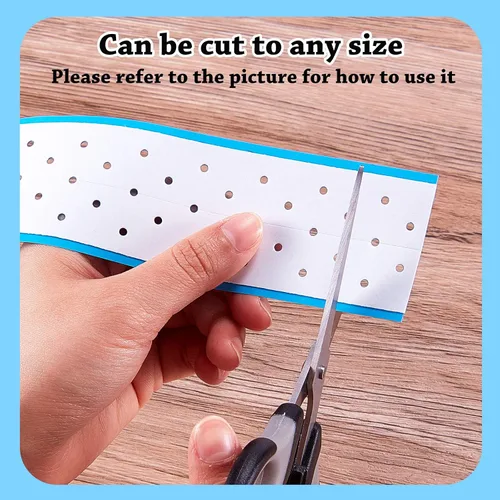 Miniatura 4 de 8 piezas de cinta frontal de encaje de doble cara, impermeable, cinta adhesiva para pelucas, tupés, piezas de cabello y extensiones de cabello