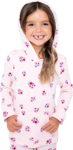 Miniatura 2 de BTween Paquete de 4 ropa deportiva y de descanso para niñas, sudaderas con capucha y pantalones deportivos, pantalones deportivos para niños