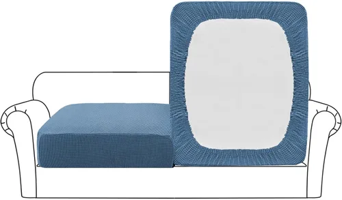 Miniatura 74 de Flamingo P Funda de cojín de asiento individual de alta elasticidad, protector de muebles para sofá, funda de sofá, funda de sofá suave y flexible