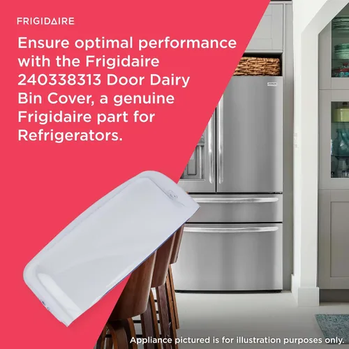 Miniatura 4 de Frigidaire 240338313 - Cubierta para contenedor de lácteos para refrigeradores, transparente