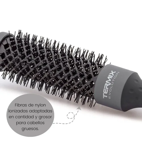Miniatura 4 de Termix Evolution Plus 0.472 in- Cepillo para cabello grueso con cerdas ionizadas para cabello grueso y difícil de manejar