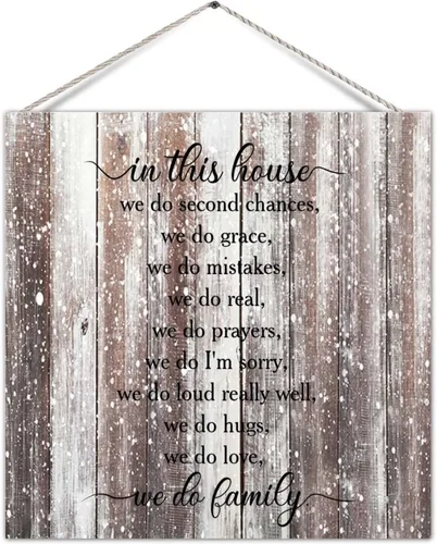 Miniatura 5 de Decorative Wooden Pallet Sign Plaque Funny Saying Nothing Is Really Lost until Your Mom Can't Find It Rustic Wood Door Hanger Sign Home Sign Country