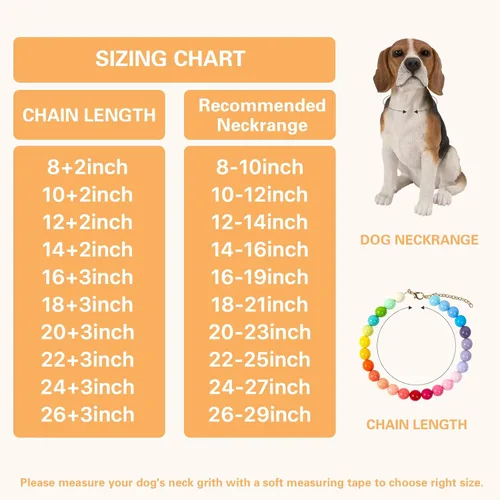 Miniatura 5 de Collar de perlas con cuentas para perro, hecho a mano, collar de perro elegante con campana, joyería para perros pequeños, cachorros (M, rosa crema)