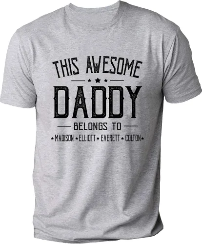 Miniatura 2 de IZI POD - Camisa personalizada para abuelo, nietos, para cumpleaños, Navidad, Día del Padre, papá, abuelo