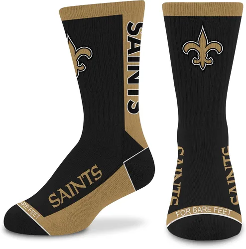 Miniatura 12 de For Bare Feet NFL - Calcetines unisex para niños de la NFL Mvp Crew