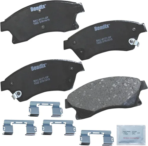 Miniatura 92 de Pastillas de freno delanteras cerámicas Bendix Priority1 CFC2302 para Hyundai Elantra 2021, Sonata 2022-2020, Kia K5 2023-2021
