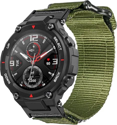 Miniatura 6 de SMITHA Correas de reloj compatibles con Amazfit T-Rex, T-Rex PRO, T-Rex 2, T-Rex 3 o T-Rex 3 PRO (1.890 in)/(1.732 in), T-Rex Ultra 1/2, correa Verde