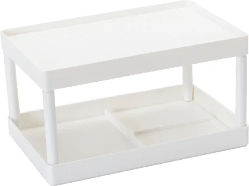 Cabilock Estante de almacenamiento de pie, organizador de escritorio, cajón de escritorio, organizador de mesa de dormitorio, organizador de