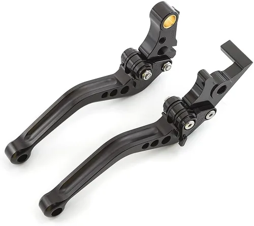 Miniatura 6 de DOUKI Para Yamaha FZ600 1987 1989 1988 FZ 600 FZ600 Accesorios de motocicleta Palancas de embrague de freno corto Palanca ajustable de aluminio CNC