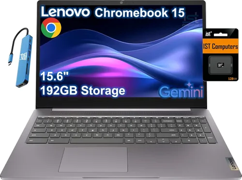 Miniatura 16 de Lenovo IdeaPad 3i Chromebook, pantalla FHD de 15.6", Intel Celeron N4500, 8 GB de RAM, 64 GB eMMC, 1920 x 1080 px, cámara de 720p, Chrome OS, azul