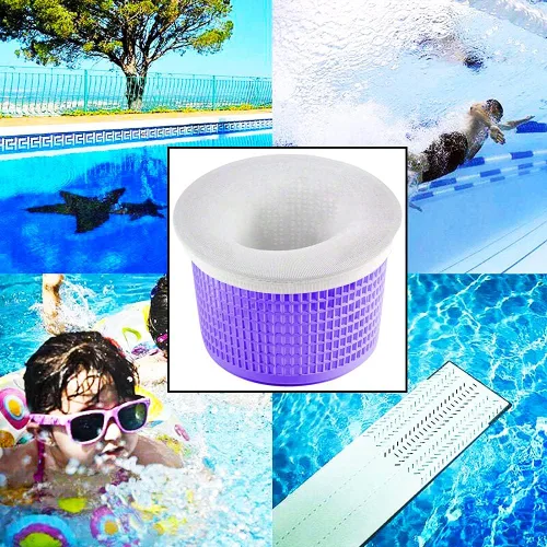 Miniatura 6 de Coopache Paquete de 30 calcetines para piscina – Filtra canastas, desnatadores limpia desechos y hojas para piscinas en el suelo y sobre el suelo
