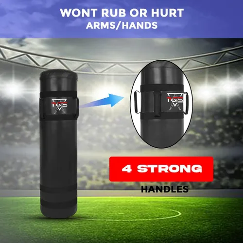 Miniatura 5 de PGS Maniquí de entrenamiento de fútbol resistente, ideal para ejercicios de contacto de fútbol, kickboxing, artes marciales y entrenamiento