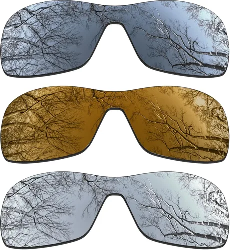 Miniatura 8 de ToughAsNails 3 pares de lentes polarizadas de repuesto para Oakley Antix Pack