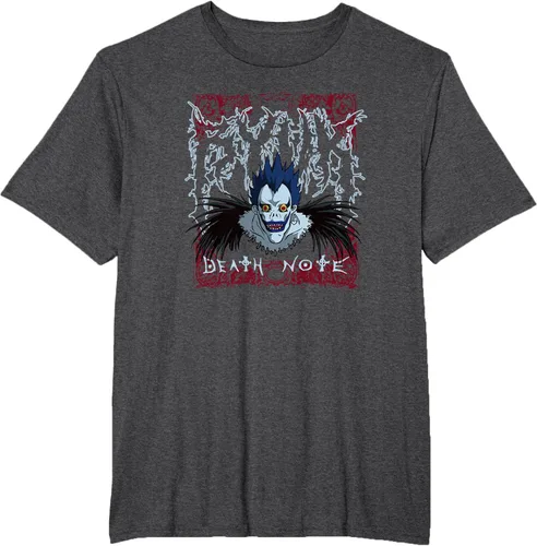 Miniatura 15 de Death Note Camiseta Ryuk Heavy Metal, Negro, S