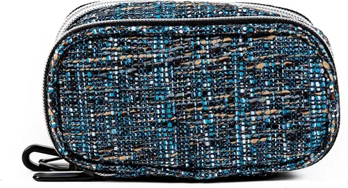 Miniatura 37 de DIME BAGS Bolsa de viaje acolchada para cápsulas con clip para llavero, acolchado interior para protección de vidrio y equipo, múltiples