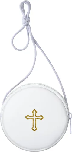 Miniatura 7 de Funda de cuero para Pyx, estuche de Pyx católico con correa para comunión, sacerdotes anfitriones, diáconos, regalos