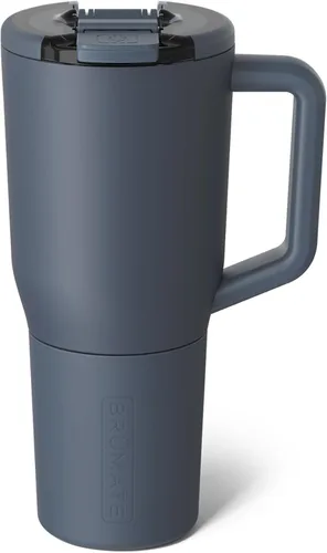 Miniatura 26 de BrüMate Müv – Taza de café térmica de 25 onzas, 100% a prueba de fugas, con asa y tapa, taza de café de acero inoxidable para viaje, taza de café
