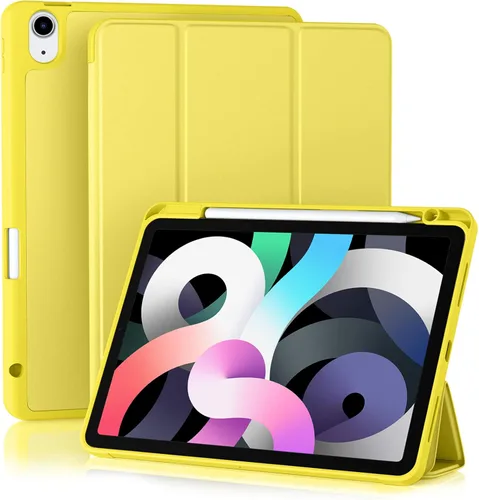 Miniatura 15 de Akkerds Funda compatible con iPad Air de 11 pulgadas de 7ª/6ª generación (M3/M2) 2025/2024, para iPad Air de 5ª/4ª generación de 10.9 pulgadas Rosa