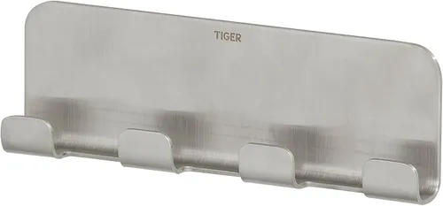 Miniatura 9 de Tiger Gancho Colar, Montaje Sin Perforación, Acero Inoxidable Cepillado, 2.0x1.9x0.8 in