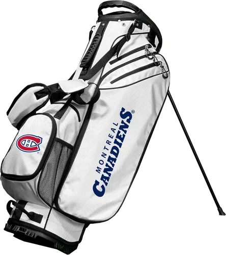 Miniatura 11 de Team Golf NHL Team Golf NHL Birdie Stand - Bolsa de golf, ligera, divisor de club de 14 vías, soporte de acción de resorte, bolsillo enfriador