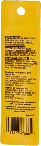Miniatura 3 de DEWALT DW5209 Broca de carburo de percusión premium, 5/32 pulgadas por 3 pulgadas (paquete de 2)