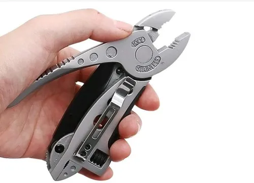 Miniatura 4 de Doblar multi herramienta al aire libre sobrevivir campamento Destornillador Llave Alicates de mandíbula Llave multifunción multifunción