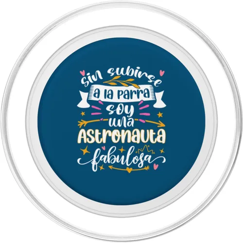 Miniatura 2 de Astronauta Fabulosa Divertido Mujer Niña Espacio Astronomía PopSockets MagSafe PopGrip for iPhone