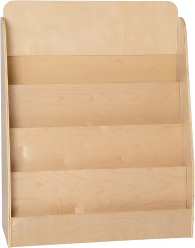 Miniatura 11 de Flash Furniture Hercules - Armario de madera de 2 secciones para el aula escolar para uso comercial o doméstico, seguro, diseño apto para niños, 24
