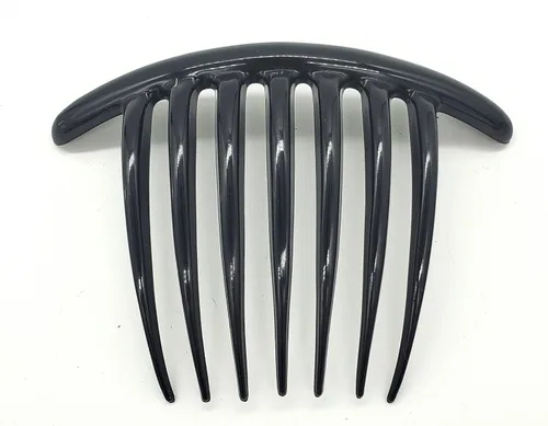 Good Hair Days Peine giratorio francés – Peine curvado de 7 dientes para elegantes updos, joyería nupcial y accesorios para horquillas para el