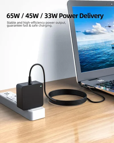 Miniatura 6 de Nicpower Cargador para portátil de 65 W y 45 W, compatible con Asus Vivobook 15, 17, 16, Flip 14, S15, S14, S13, Go 14, 15, 12, repuesto
