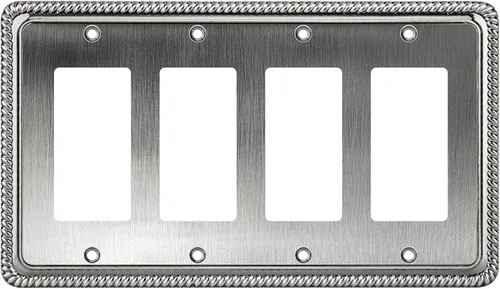 Miniatura 28 de Henne Bery Placa Decorativa de Pared con Borde de Cuerda Placa de Interruptor Cubierta de Tomacorriente