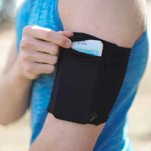 Miniatura 2 de Brazalete para teléfono celular para corredores. Soporte para teléfono para entrenamiento y ejercicio. Se adapta a iPhone x xs max xr 8 7 6, Pixel 1