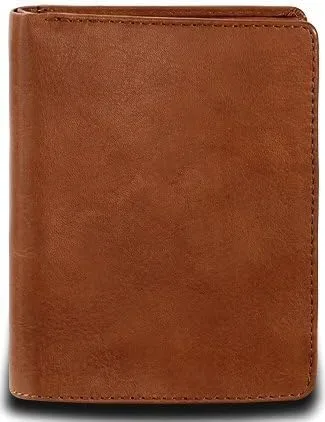 Miniatura 5 de Visconti VCN-16 Tri Fold - Billetera grande con tarjetero para identificación o pasaporte, color marrón italiano