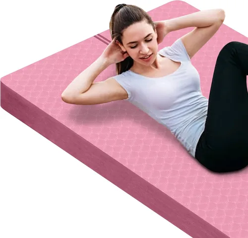 Miniatura 29 de nuveti Tapete Grande para Ejercicios - Tapete de Yoga de 15mm/20mm/30mm de Grosor Tapete de Ejercicios para Fitness, Yoga, Pilates, Estiramientos