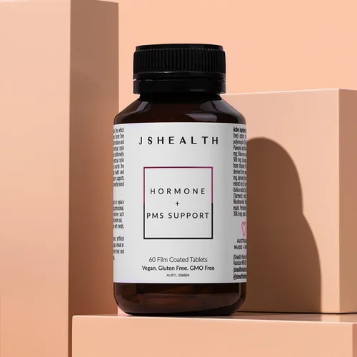 Miniatura 8 de JSHealth Equilibrio hormonal para mujeres. Apoyo del síndrome premenstrual con vitaminas B3, B6, magnesio. Alivio de la tensión premenstrual.