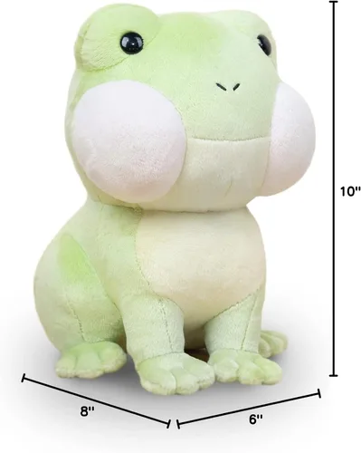 Miniatura 4 de Bellzi Rana – Lindo juguete de peluche – Adorable juguete de rana suave peluche y regalos – Regalo perfecto para todas las edades – Rana