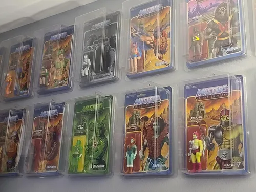 Miniatura 3 de EVORETRO Estuche de exhibición de figuras de acción para figuras de juguete en tarjeta de 3.75 pulgadas como Star Wars, Marvel Legends, Motu, GI