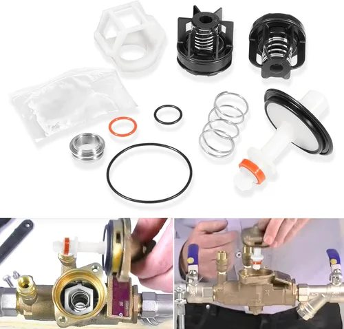 Miniatura 7 de Kit completo de reparación de repuesto para modelos de 1-1/4" a 2" 975XL y 975XL2, incluye poppets, resortes, asientos y más