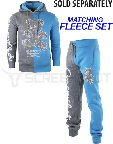 Miniatura 30 de SCREENSHOT Sudadera urbana de forro polar para hombre, diseño de dibujos animados de animación, parche bordado de gel