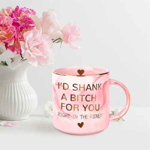 Miniatura 2 de Regalos de cumpleaños para mujeres, taza de café divertida de 12 onzas para mejor amiga, novia, mejores amigas, adolescentes, niñas, hermanas