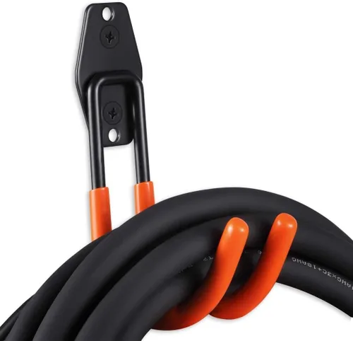 Soporte de cable para cargador de vehículo eléctrico EV, gancho en J, accesorio organizador de alambre de carga (1 gancho)
