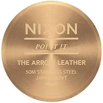 Miniatura 4 de Nixon Reloj de cuarzo con pantalla analógica de piel para mujer
